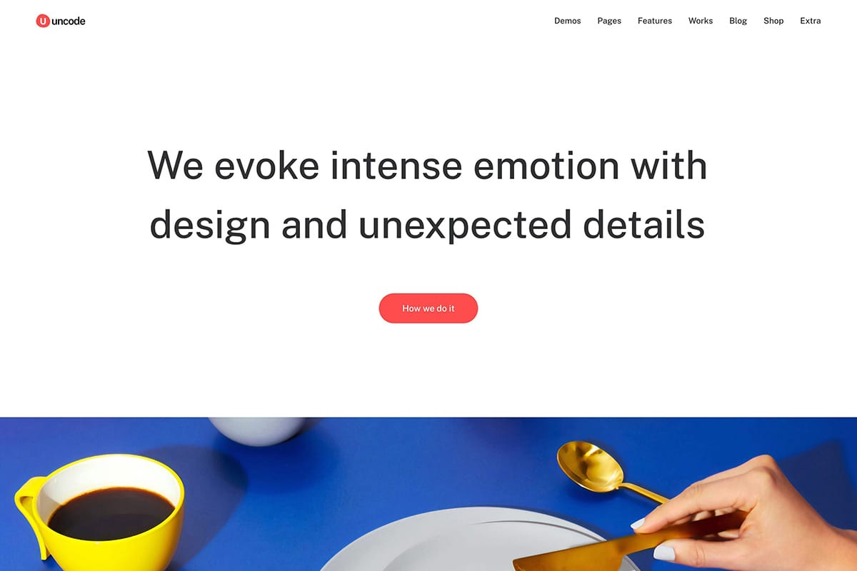 Colourful portfolio Theme